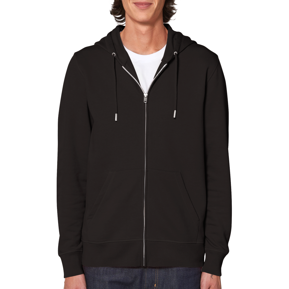 2022 White Logo Zip Hoodie - Unisex Organic (OR3999B-3832-3989)