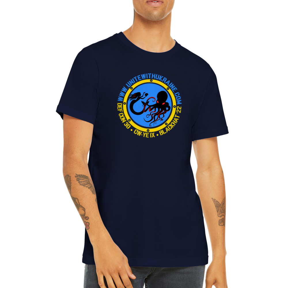 2022 UNITE with UKRAINE T-Shirt - Unisex Extra Soft (BC2022F-1243-1644)