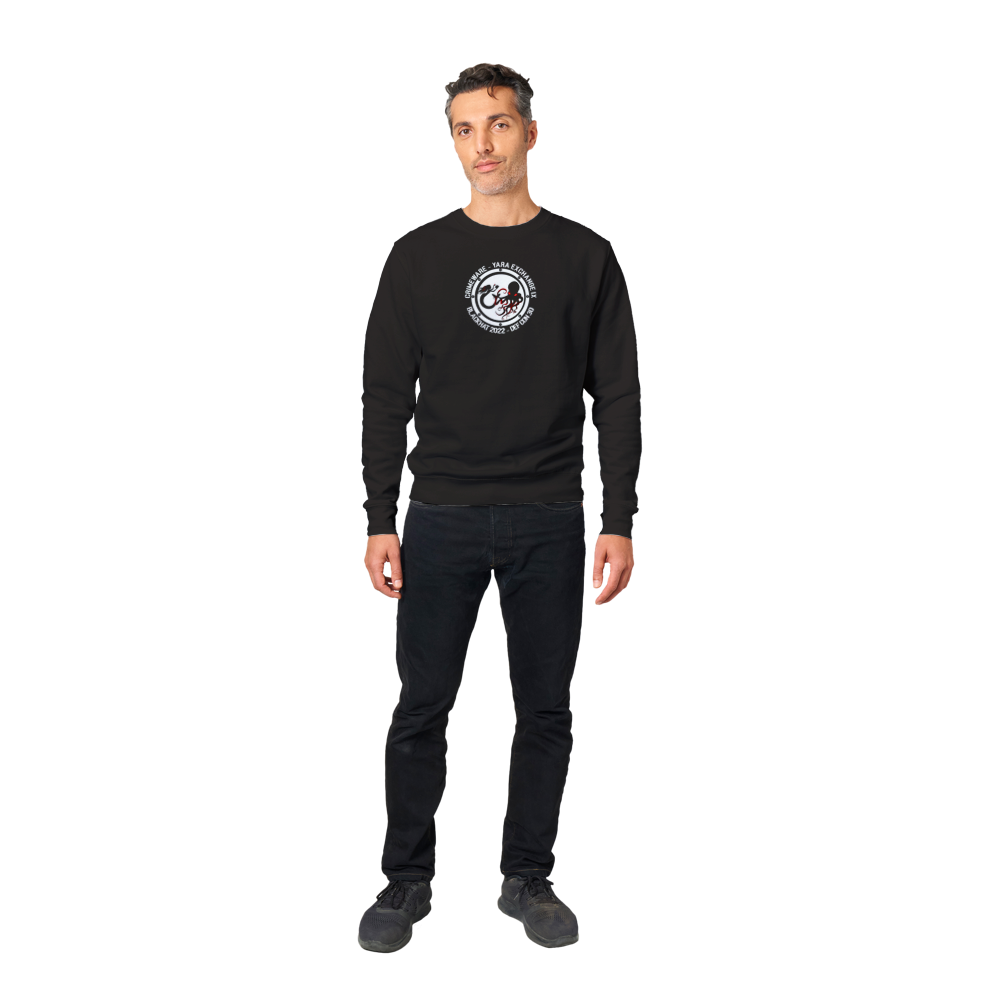 2022 White Logo Sweatshirt - Unisex Premium (DL3099F-2377-2750)