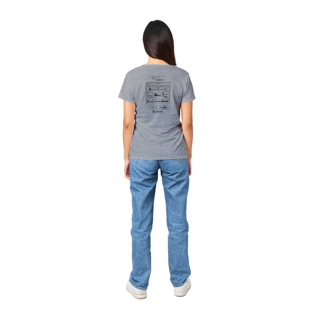 2019 Meetup T-Shirt - Women's Heavyweight Cotton, Front+Back (G2199FB-1610-1804)