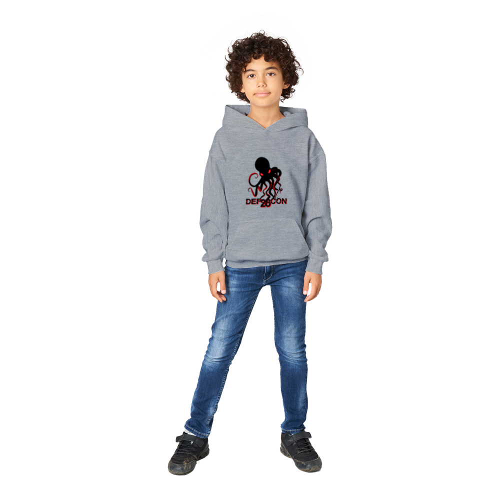 2018 DEFCON26 Hoodie - Kids' & Youth Pullover (G2399F-1777)