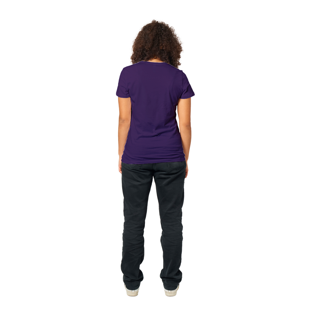 2022 White Logo T-shirt - Women's Extra Soft (BC2022F-1243-1437)