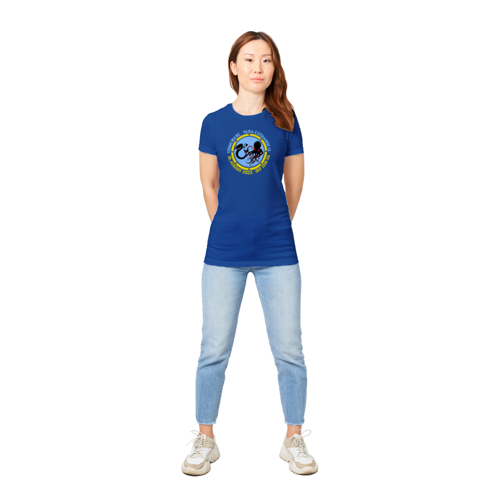 2022 Meetup 🇺🇦 Ukraine T-shirt - Women's Extra Soft (BC2022F-1243-1437)