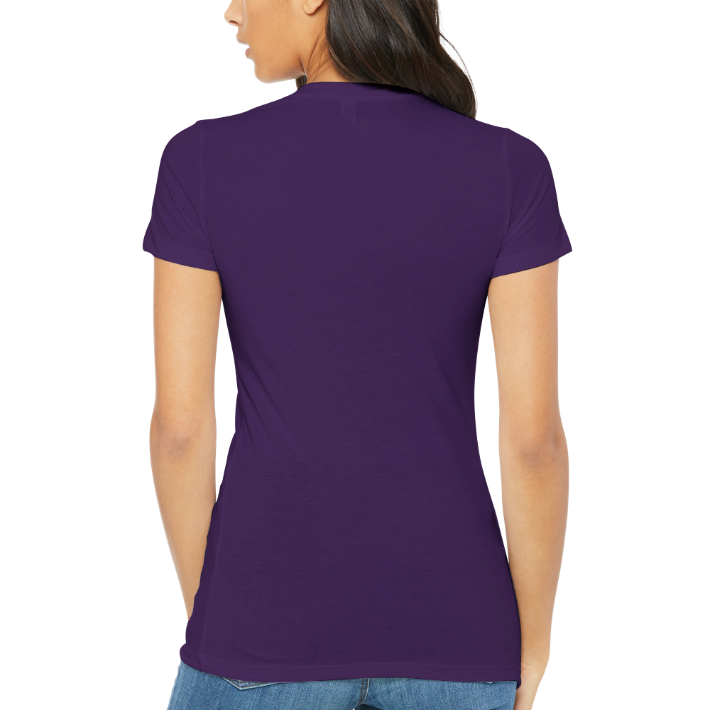 2022 White Logo T-shirt - Women's Extra Soft (BC2022F-1243-1437)