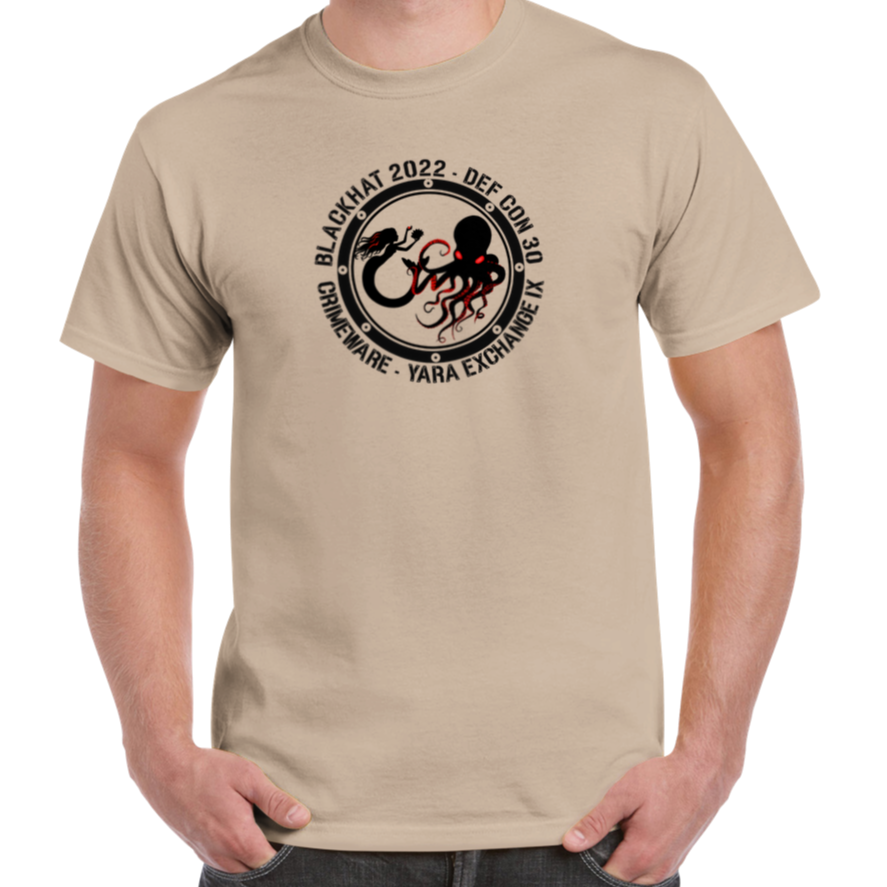 2022 Black Logo T-Shirt - Unisex Heavyweight Cotton (G1899F-838-1211)