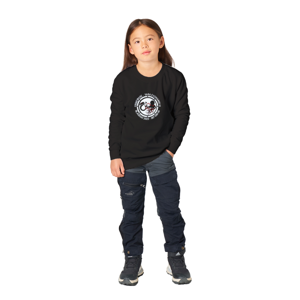 2022 White Logo Kid's Sweatshirt - Premium (CS2099F-1452)