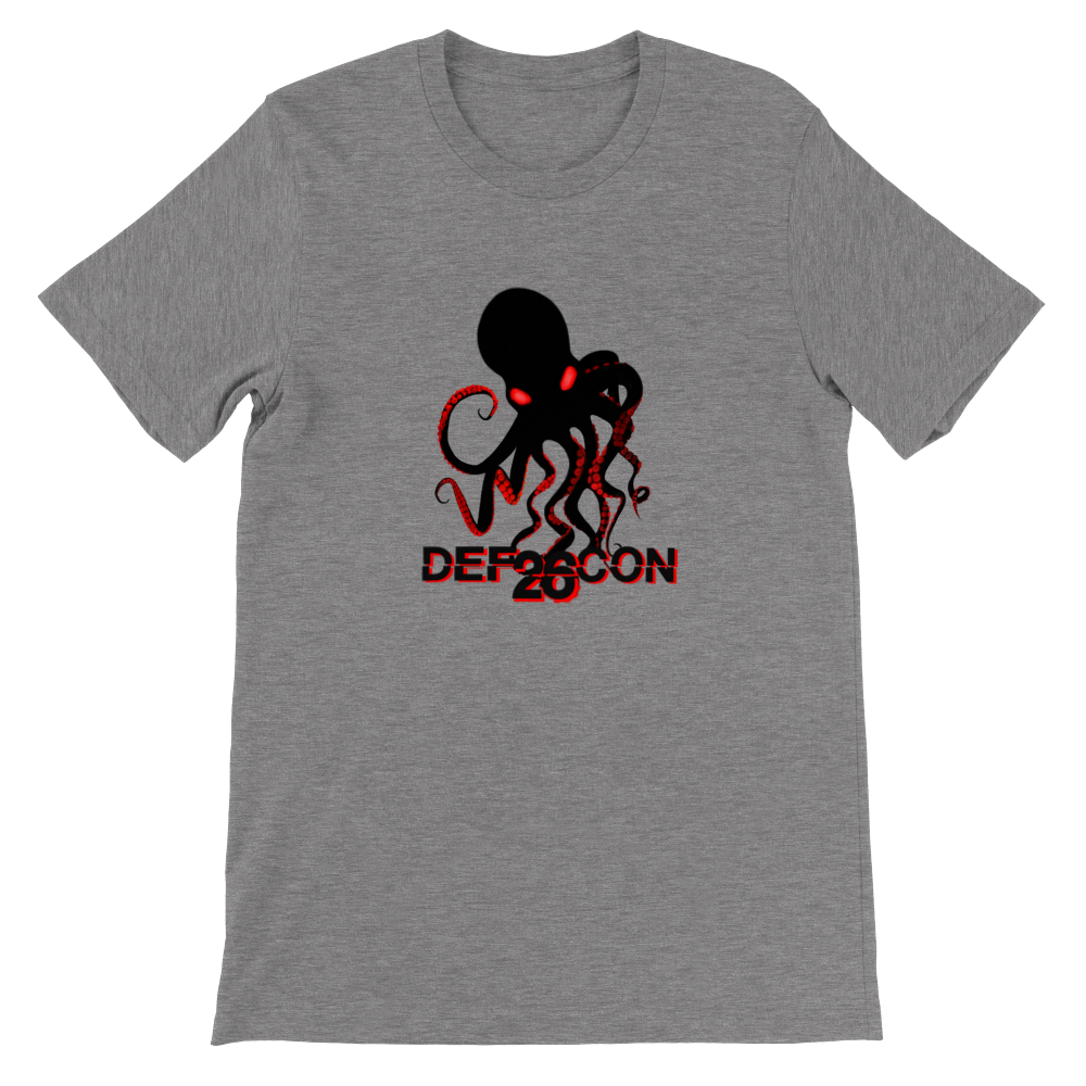 2018 DEFCON26 T-Shirt - Unisex Extra Soft (BC2018F-1243-1644)