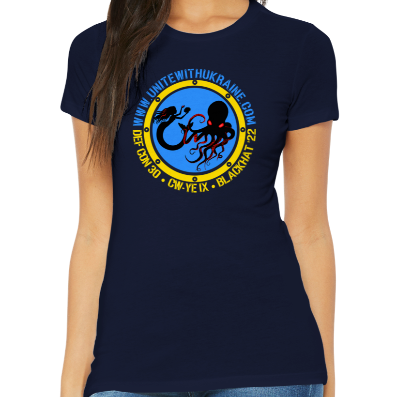 2022 Unite 🇺🇦 Ukraine T-shirt - Women's Extra Soft (BC2022F-1243-1437)