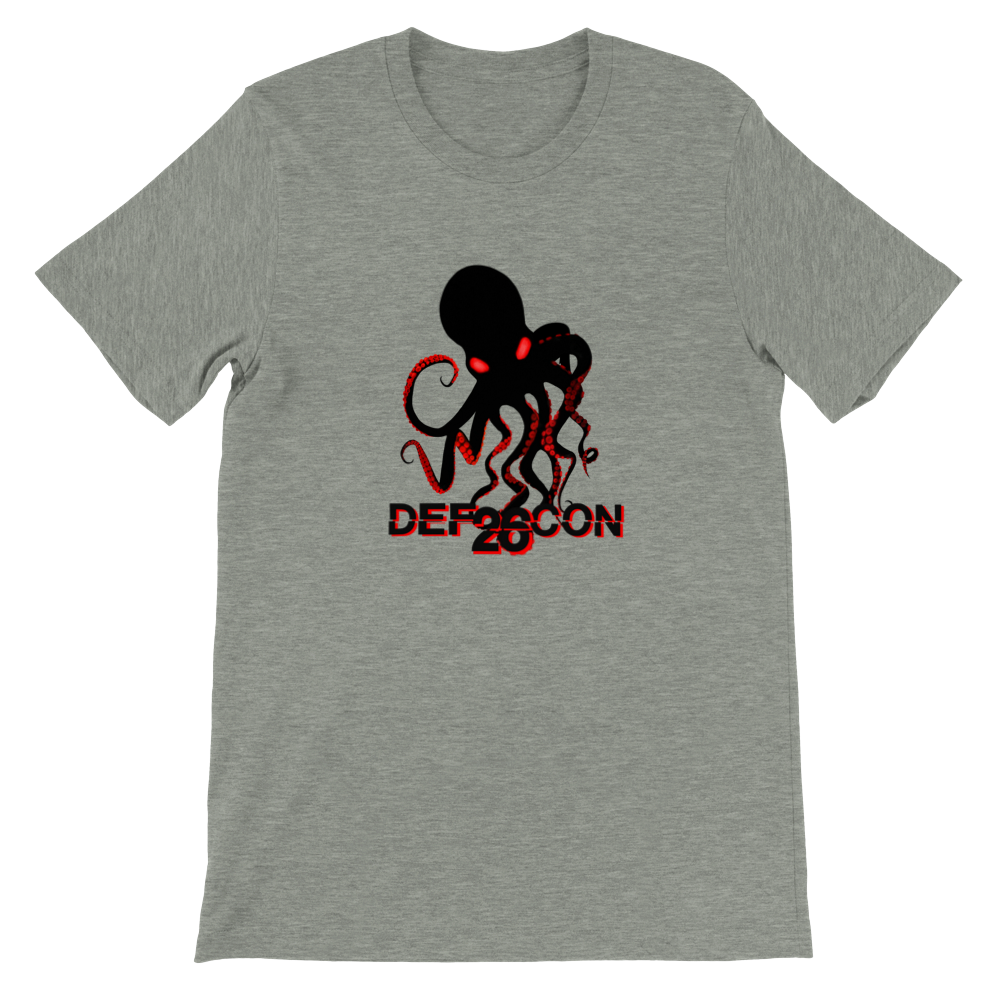 2018 DEFCON26 T-Shirt - Unisex Extra Soft (BC2018F-1243-1644)