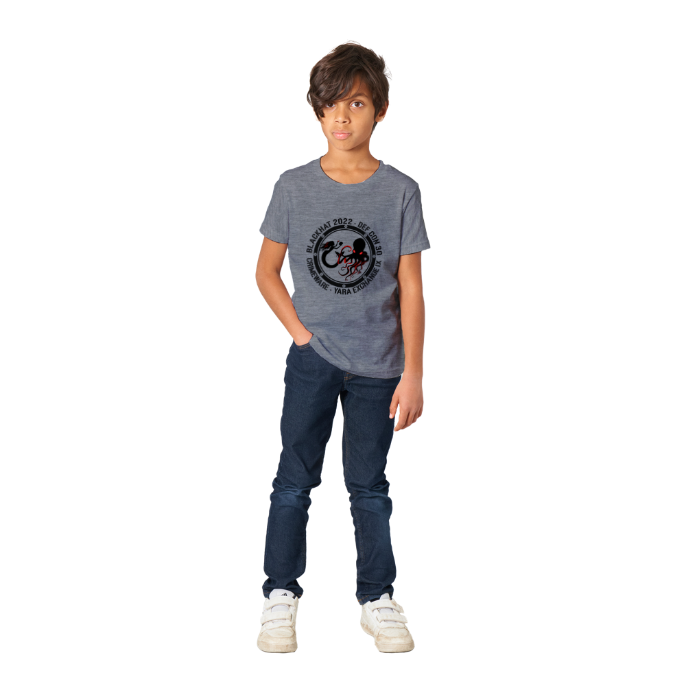 2022 Black Logo T-Shirt Kids' - Extra Soft (BC1399F-1171)