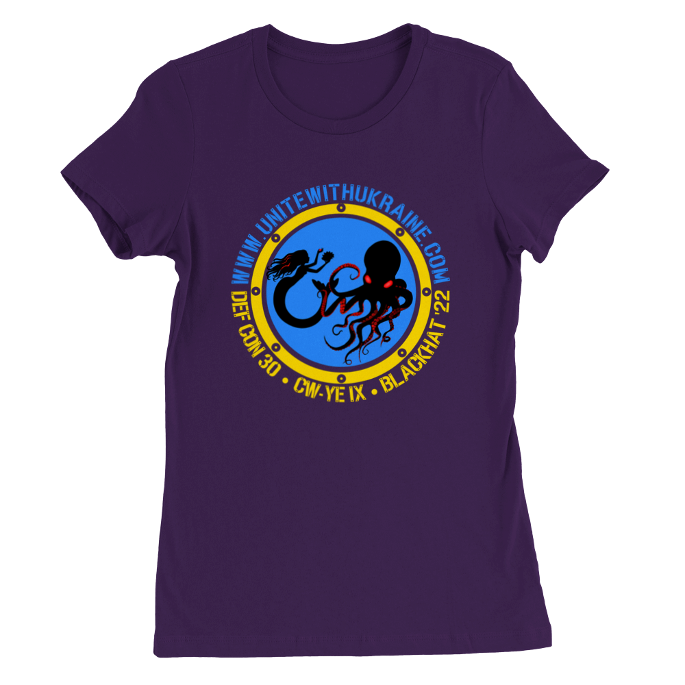 2022 Unite 🇺🇦 Ukraine T-shirt - Women's Extra Soft (BC2022F-1243-1437)