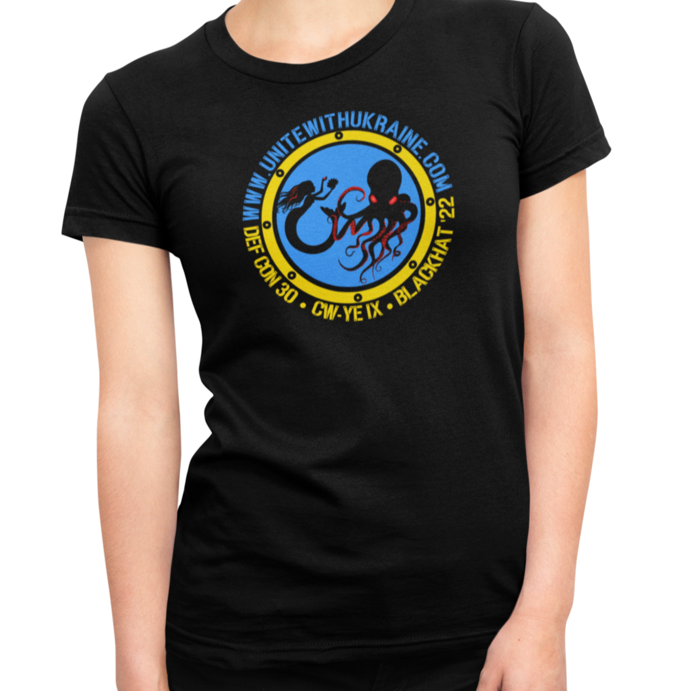 2022 Unite with Ukraine T-Shirt - Unisex Heavyweight Cotton (G1899F-838-1211)