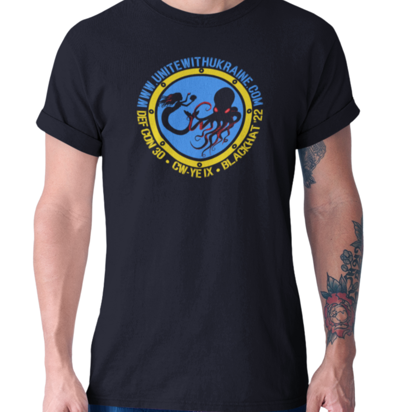 2022 UNITE with UKRAINE T-Shirt - Unisex Extra Soft (BC2022F-1243-1644)