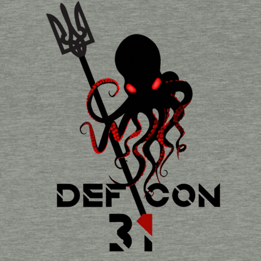 2023 DEFCON 31 Ukraine T-Shirt - Unisex Extra Soft (BC2022F-1243-1644)