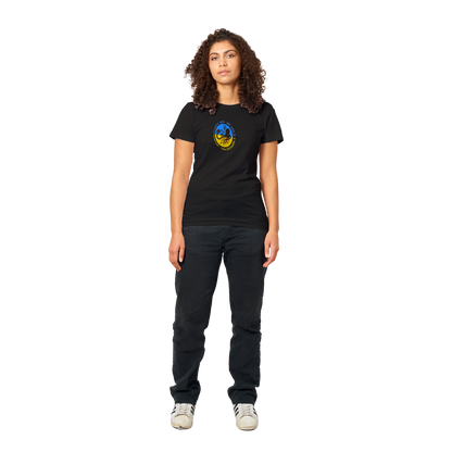 2023 Meetup 🇺🇦 Ukraine T-shirt - Women's Extra Soft  (BC2023F-1243-1437)