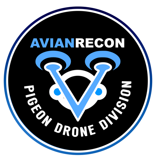 Sticker AVIANRECON Pigeon Drone Division - Vinyl 2.5"