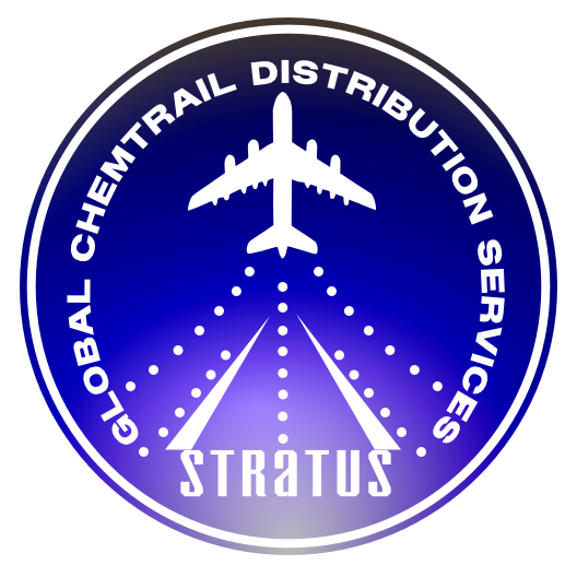 Sticker Global Chemtrail Distribution Services STRATUS GCDS 2.5"