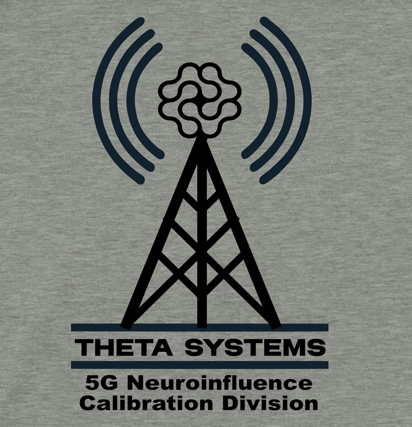 THETA Systems NCD (5G Neuroinfluence Calibration Division) Uniform T-Shirt