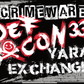 Sticker CW-YE 2025 Meetup Graffiti Rectangular Vinyl 3"x 2.1"