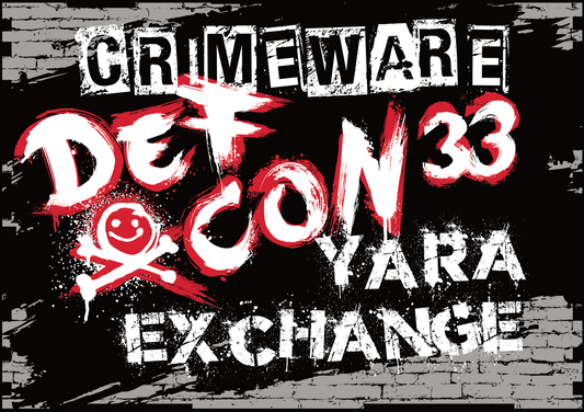 Sticker CW-YE 2025 Meetup Graffiti Rectangular Vinyl 3"x 2.1"