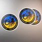 Sticker CW-YE 2025 UA colors - Vinyl 3"