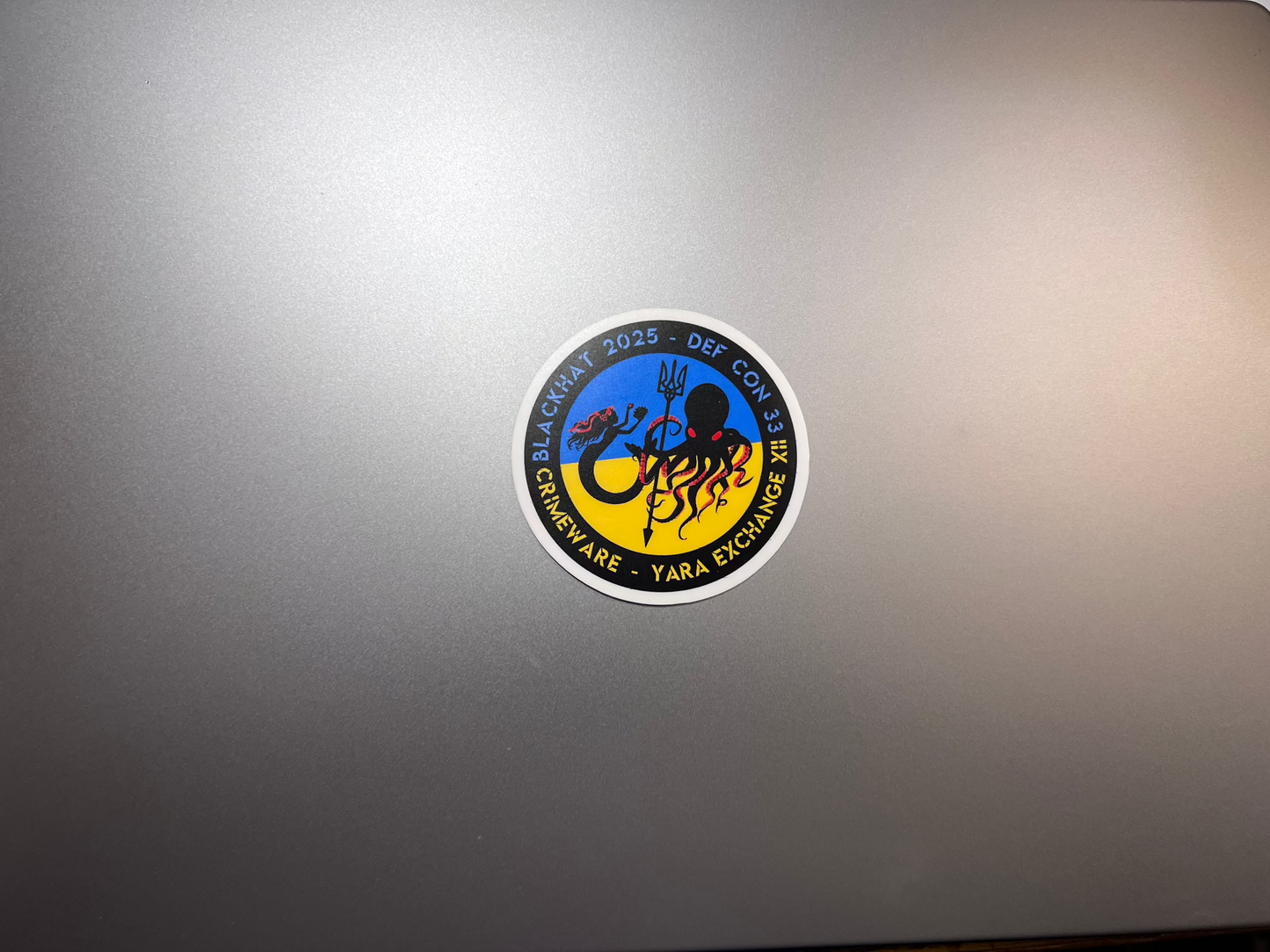 Sticker CW-YE 2025 UA colors - Vinyl 3"