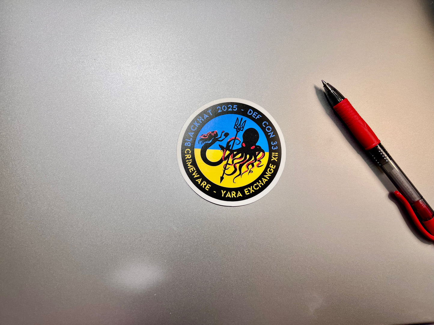 Sticker CW-YE 2025 UA colors - Vinyl 3"