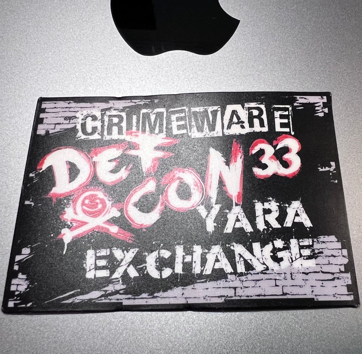 Sticker CW-YE 2025 Meetup Graffiti Rectangular Vinyl 3"x 2.1"