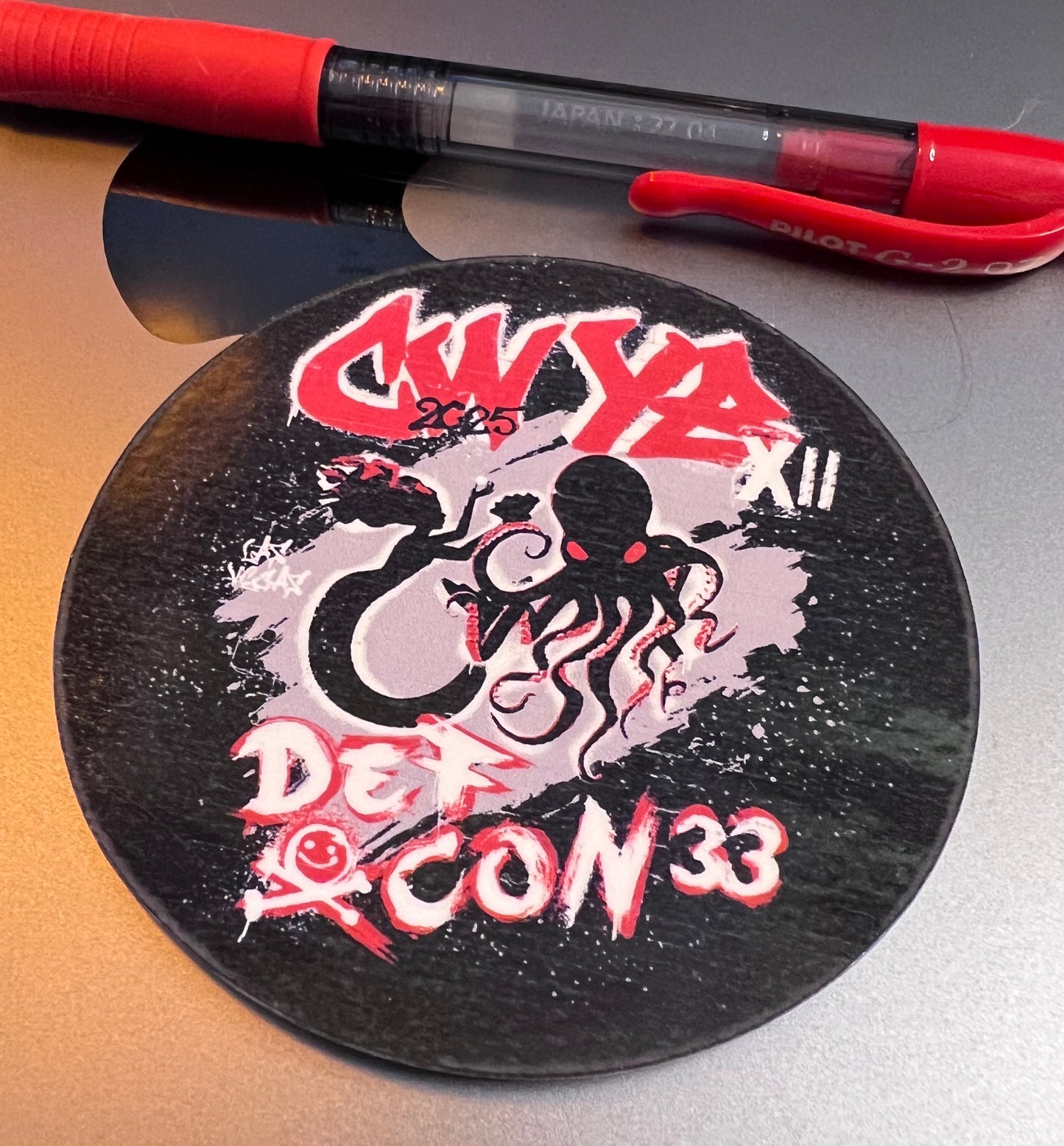 Sticker CWYE 2025 Graffiti  Round 3"