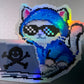 Sticker Defcon Script Kitty 2.3" x 2" Holographic Vinyl