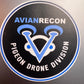 Sticker AVIANRECON Pigeon Drone Division - Vinyl 2.5"