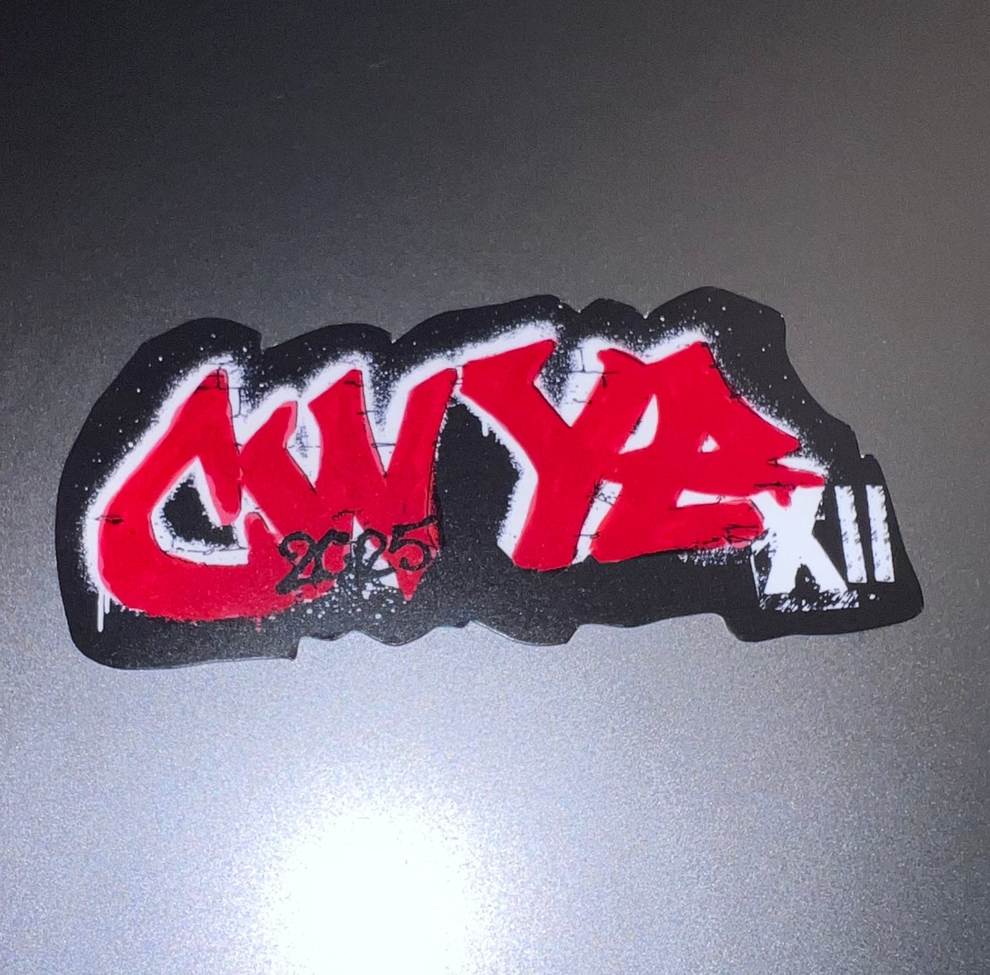 Sticker CWYE 2025 Die Cut Vinyl 3.4"