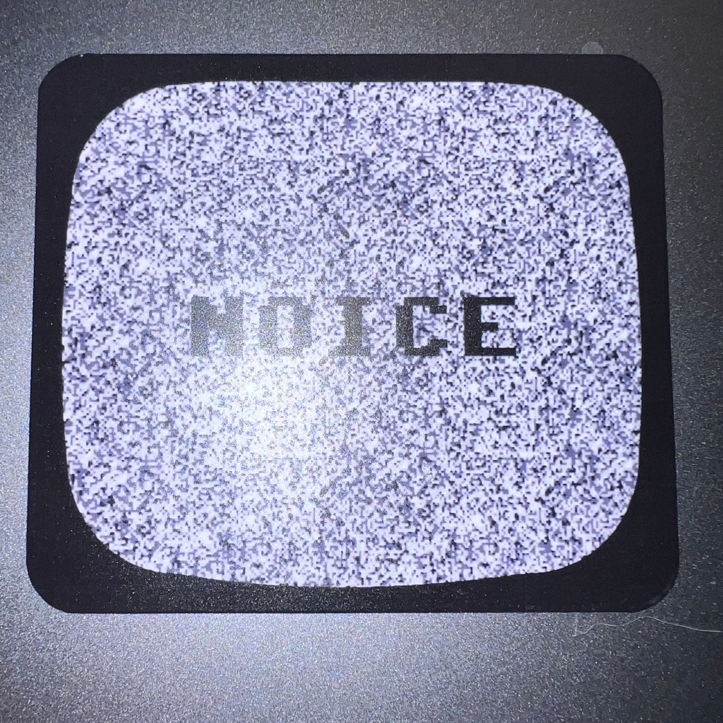 Sticker Entropy NoiceTV Rectangular Vinyl