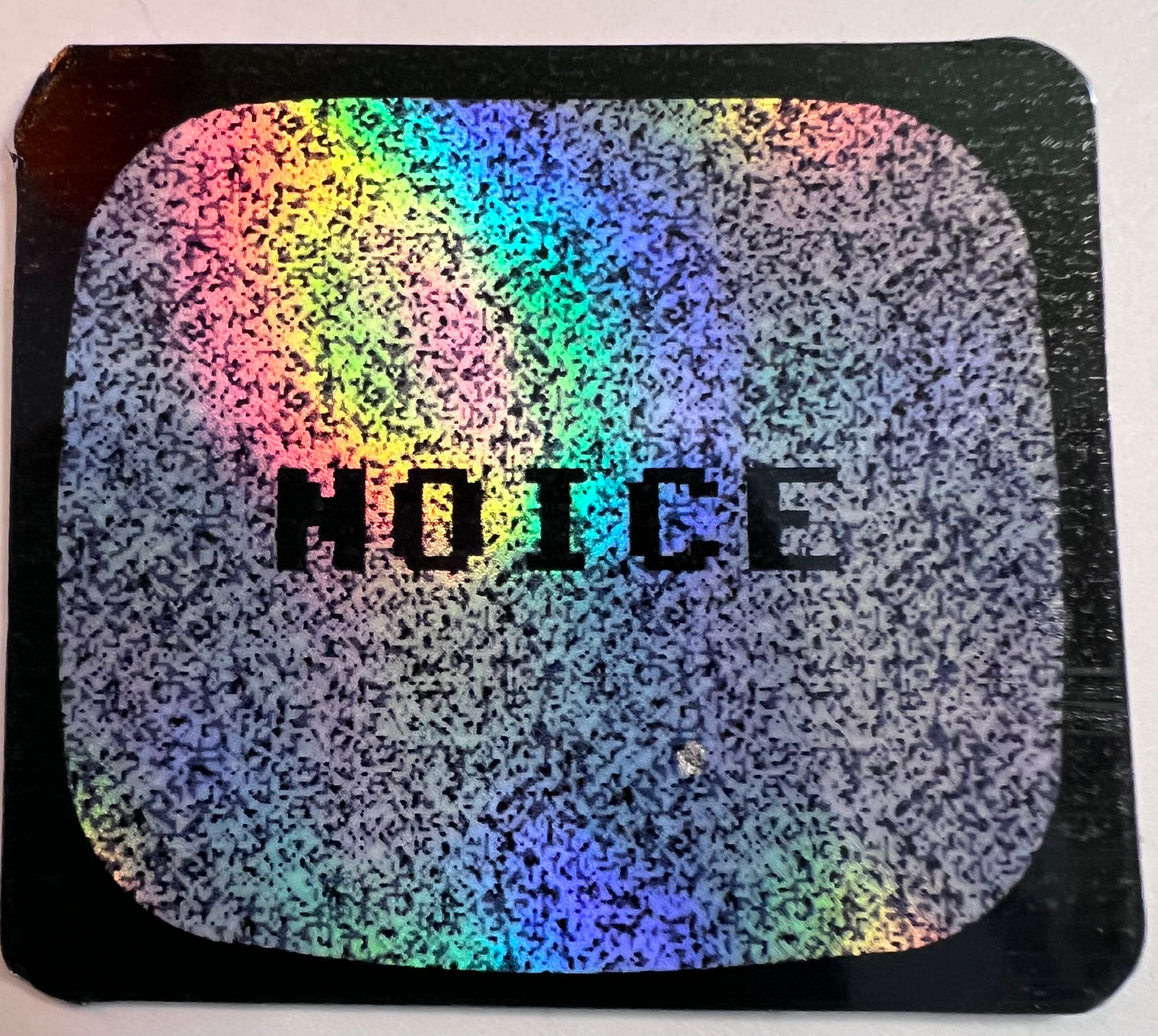 Sticker Entropy NoiceTV Rectangular Vinyl