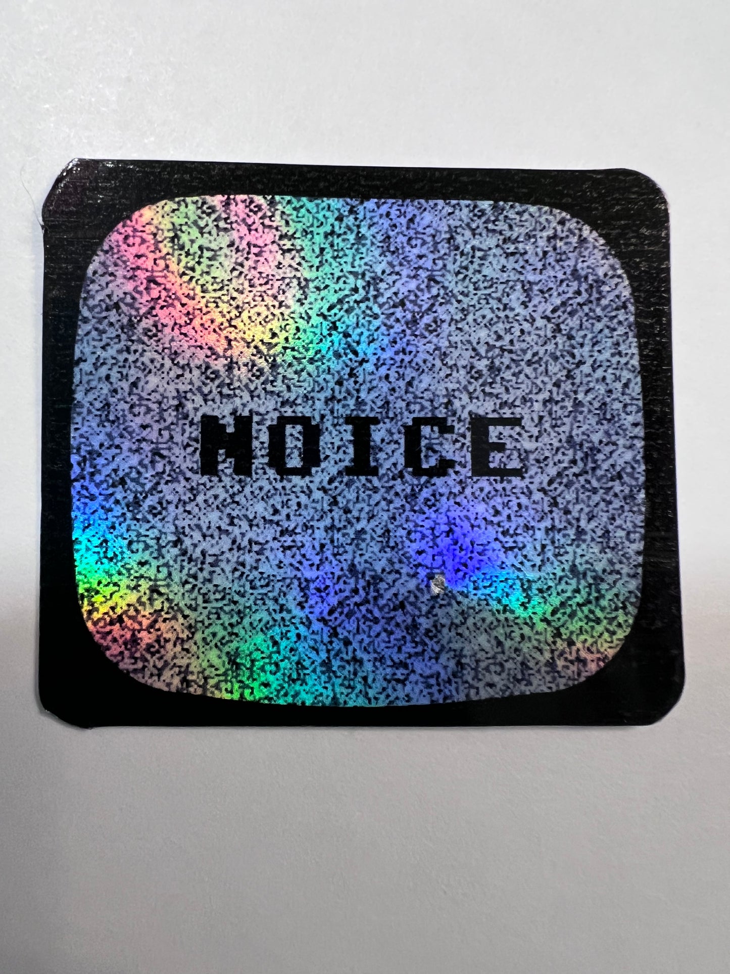 Sticker Entropy NoiceTV Rectangular Vinyl