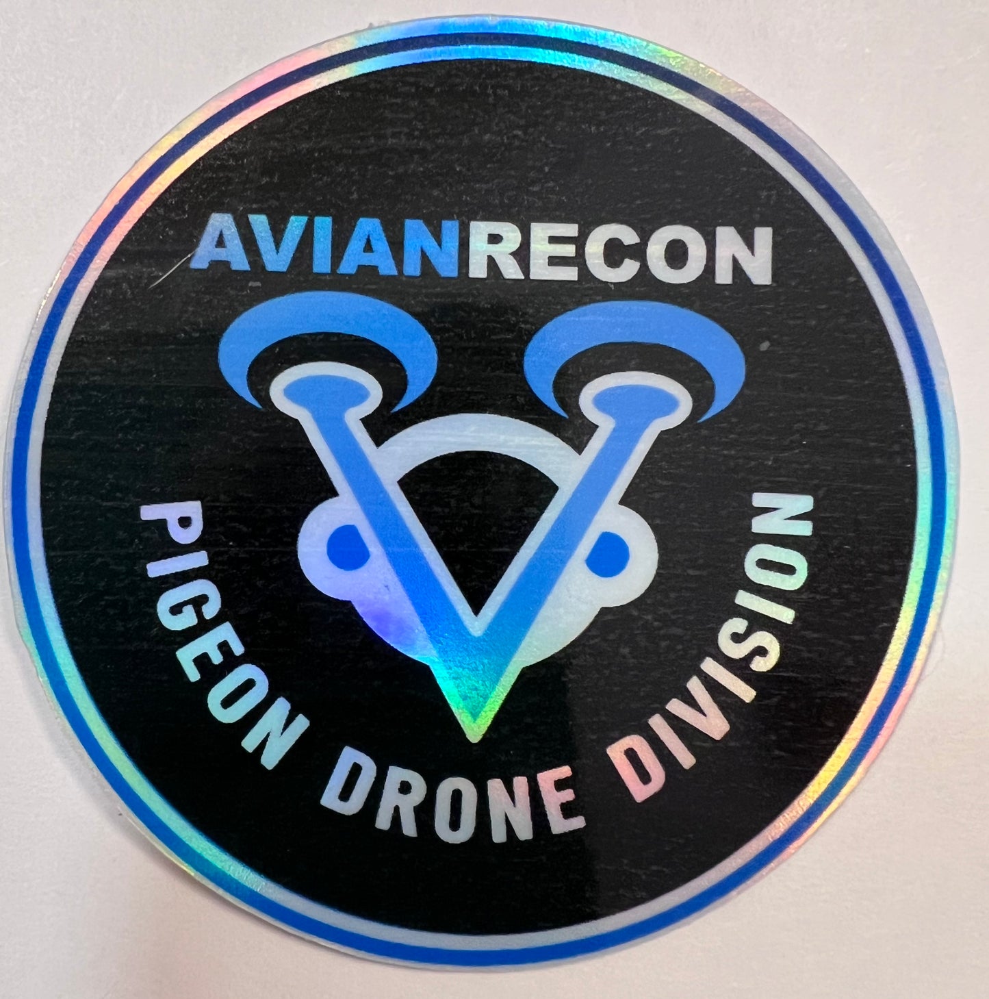 Sticker AVIANRECON Pigeon Drone Division - Vinyl 2.5"