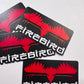 Sticker Firebird 2.5" x 1.3" Vinyl