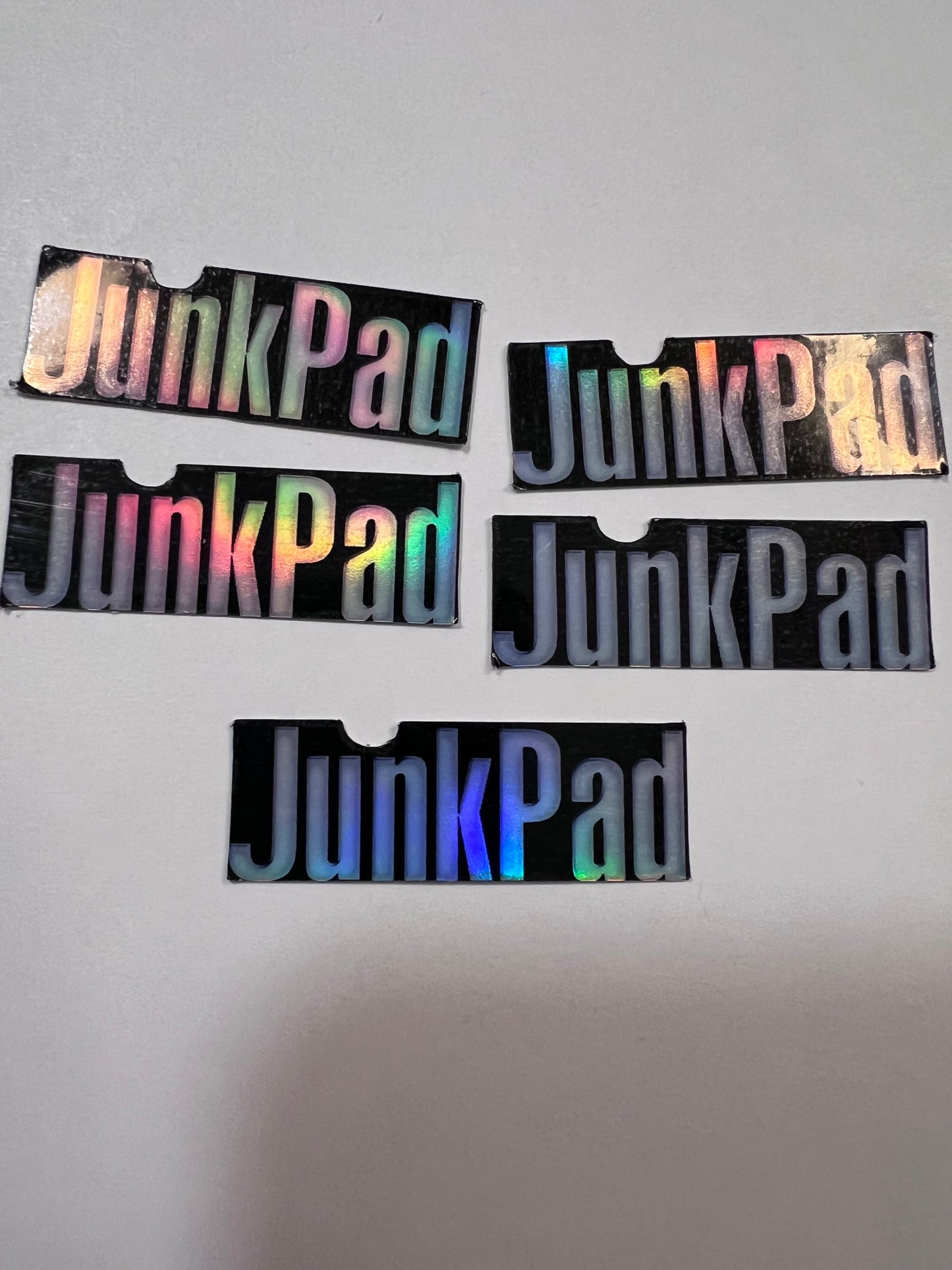 Stickers ThinkPad laptop alternative logo stickers 40mm x 14 mm (5 stickers)