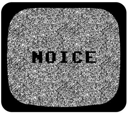 Sticker Entropy NoiceTV Rectangular Vinyl
