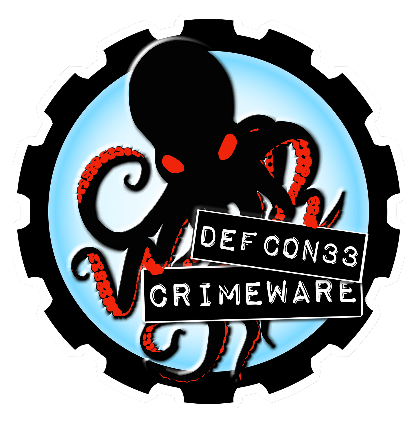 Sticker CW Die Cut Vinyl 2.8"