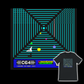 3D Hypermaths (1984 -  Commodore 64) Retro T-Shirt