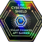 Sticker EMR Cyberwave Shield Scalar Ant-Hacker Seal 3"