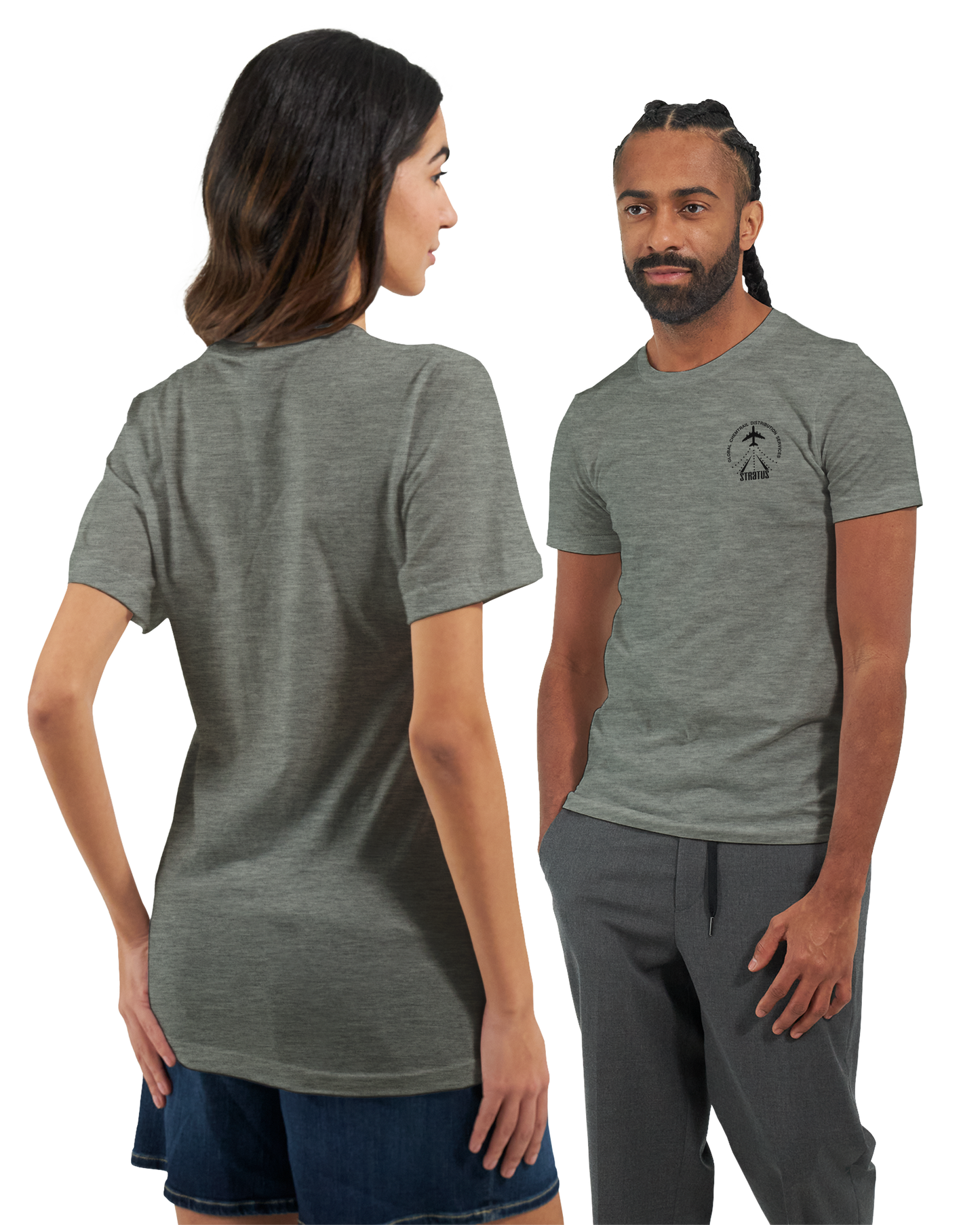 STRATUS GCDS (Global Chemtrail Distribution Services) Uniform T-Shirt + Sticker (U.S. Shipping)