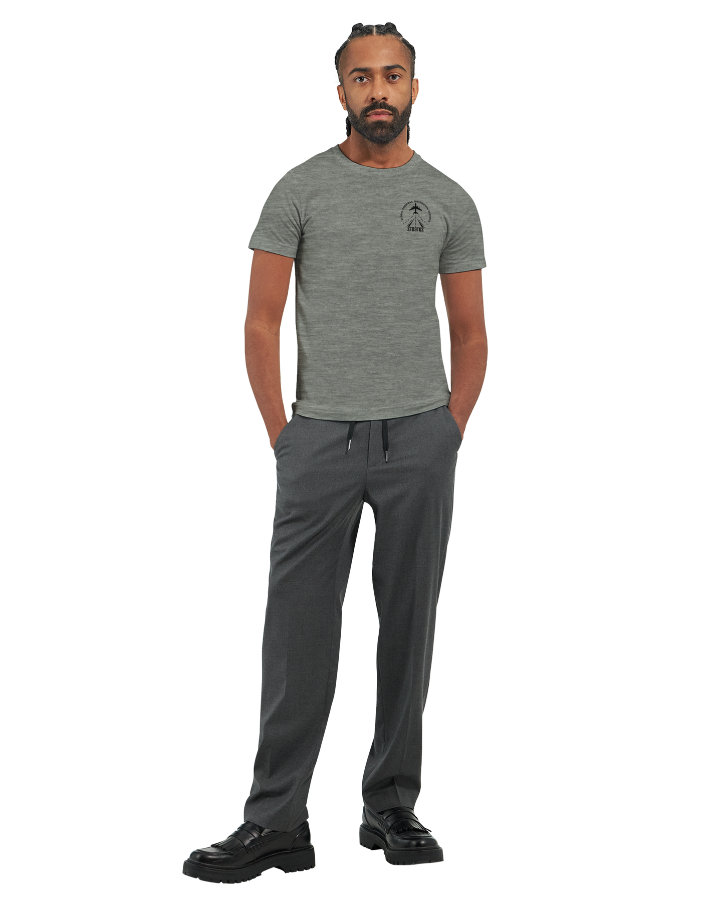 STRATUS GCDS (Global Chemtrail Distribution Services) Uniform T-Shirt + Sticker (U.S. Shipping)