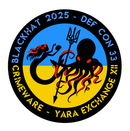 Sticker CW-YE 2025 UA colors - Vinyl 3"