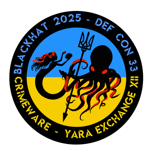 Sticker CW-YE 2025 UA colors - Vinyl 3"