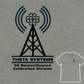 THETA System NCD (5G Neuroinfluence Calibration Division) Uniform T-Shirt + Sticker (U.S. Shipping)