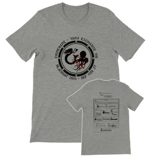 2019 Meetup T-Shirt - Extra Soft Unisex, Front+Back (BC2299FB-1804-1998)