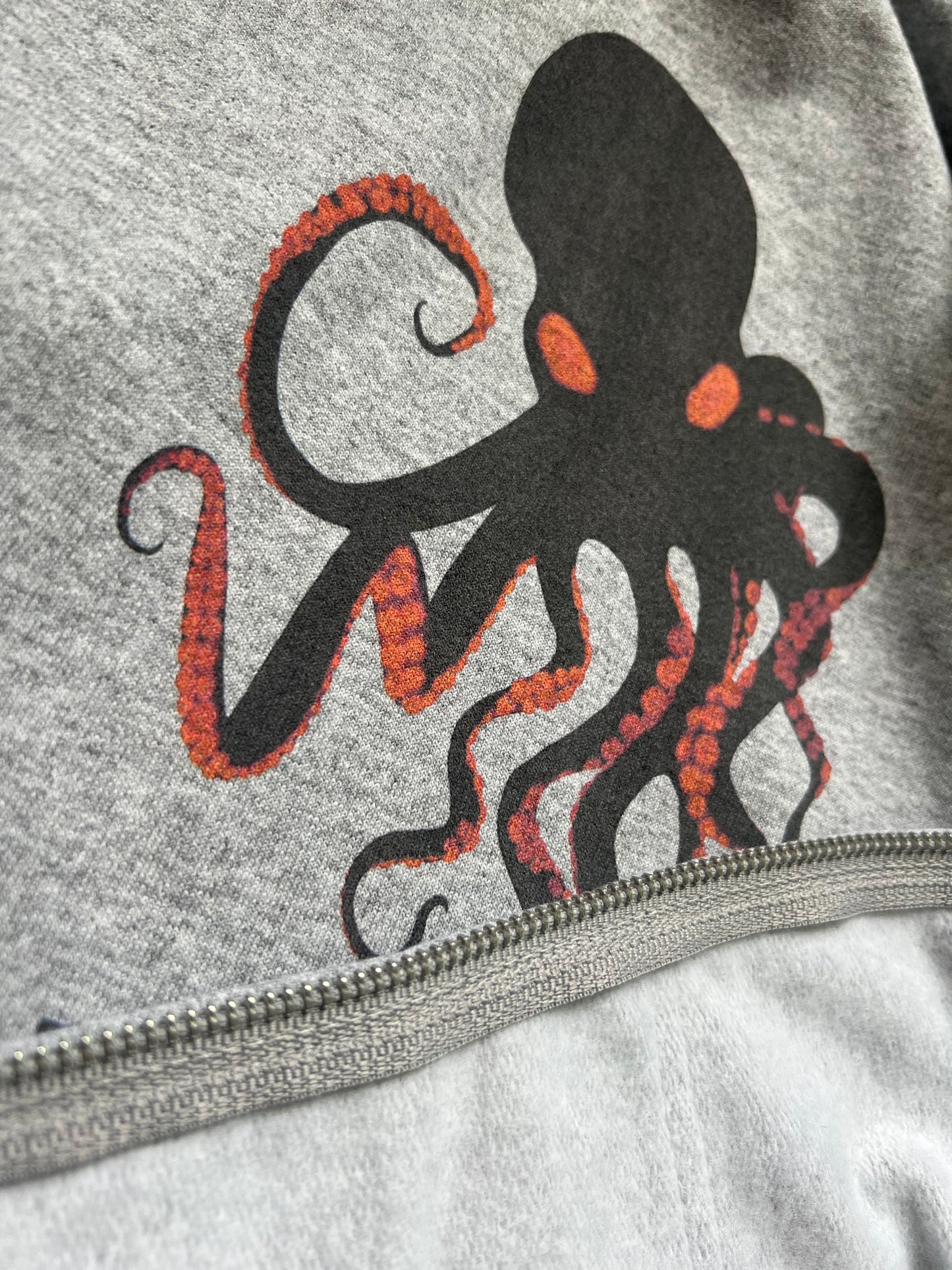 2018 Unisex Terry Zip Hoodie - DEFCON26 (DL3198F-2641-3014)