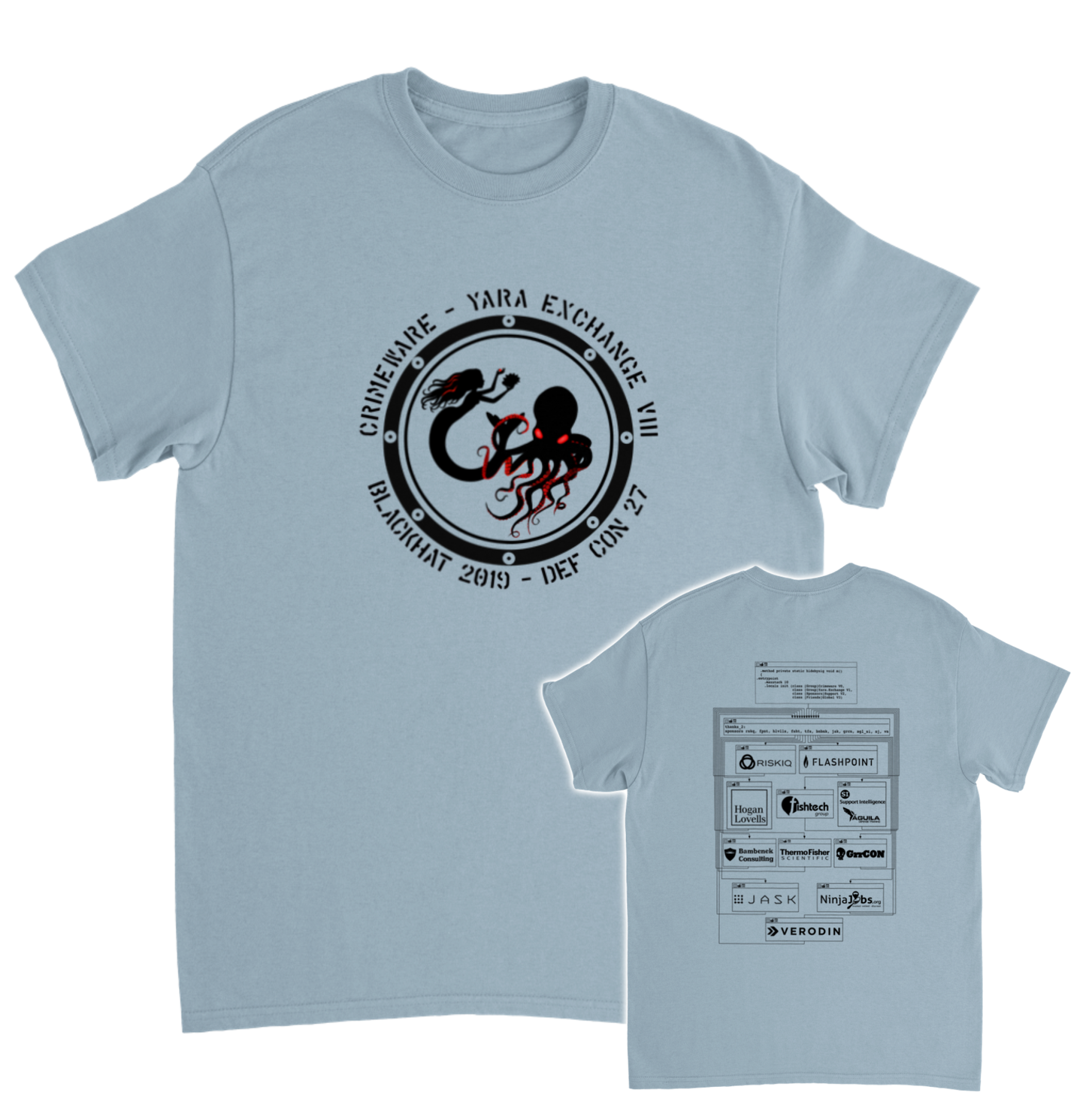 2019 Meetup T-shirt - Unisex Heavyweight Cotton (G1899F-838-1211)